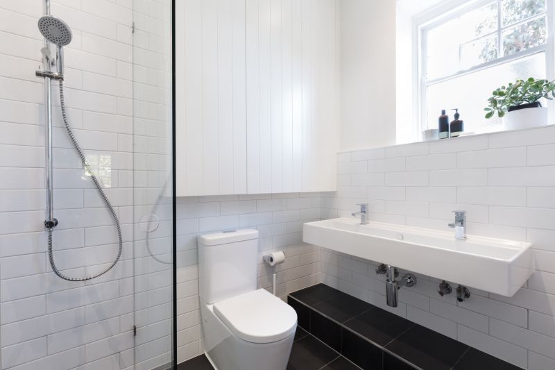 Bathroom upgrade showcasing smart technology and sleek design
